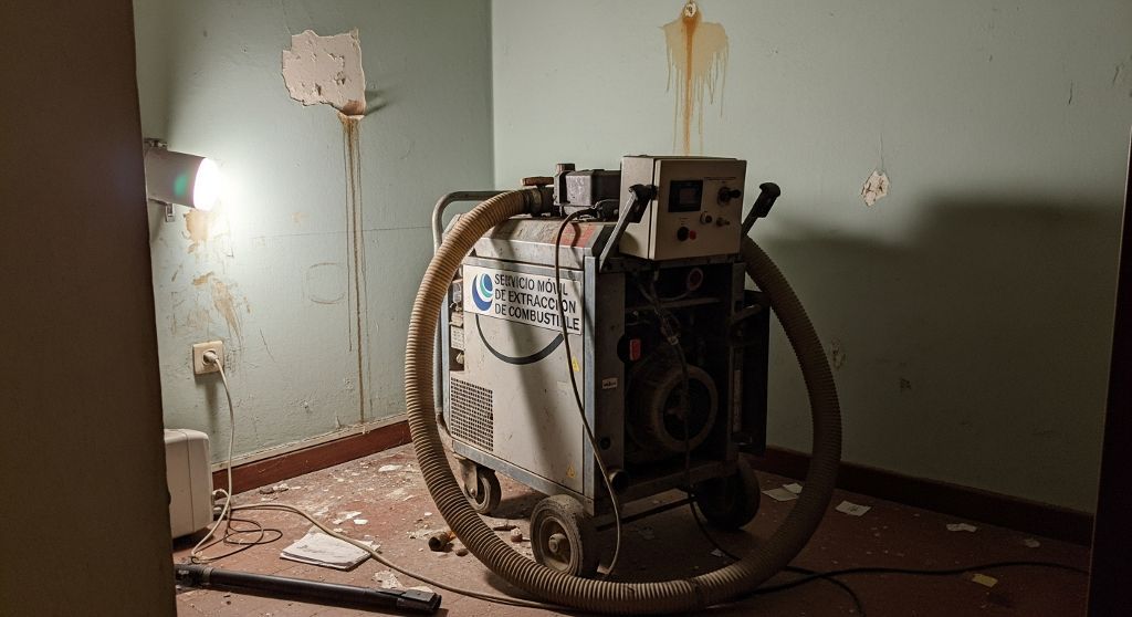 Servicio de Descontaminación de depósito de combustible en Ciudad Universitaria