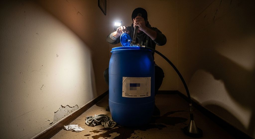 Servicio de Limpieza de depósito tras error de combustible en Cenicientos